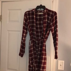 American Eagle Flannel Dress
